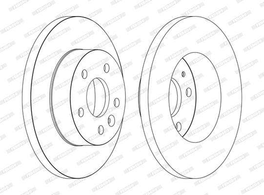FERODO DDF1674C Discofreno