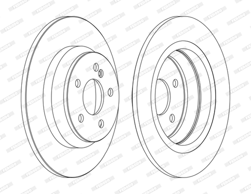 FERODO DDF1675C Discofreno