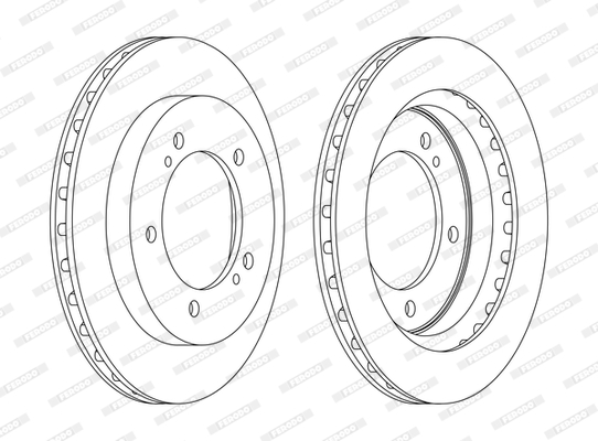 FERODO DDF1687C Discofreno