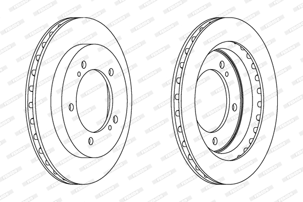 FERODO DDF1687 Discofreno