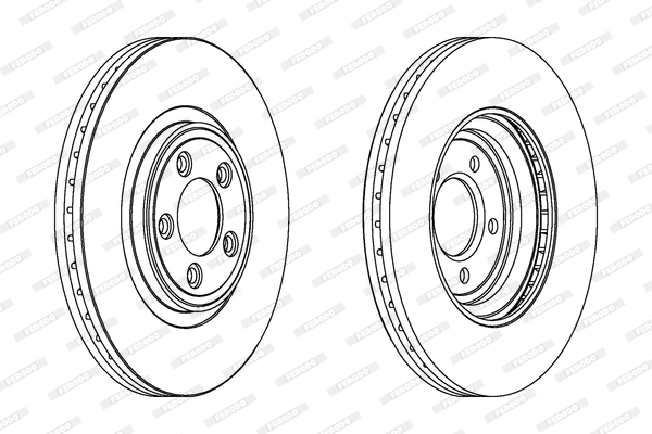 FERODO DDF1702C-1 Discofreno