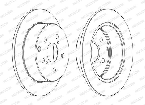 FERODO DDF1704C Discofreno