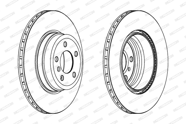 FERODO DDF1716C-1 Discofreno