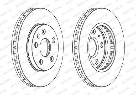 FERODO DDF1721C Discofreno