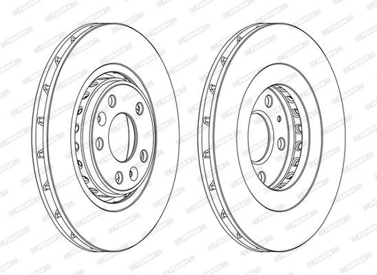 FERODO DDF1727C Discofreno