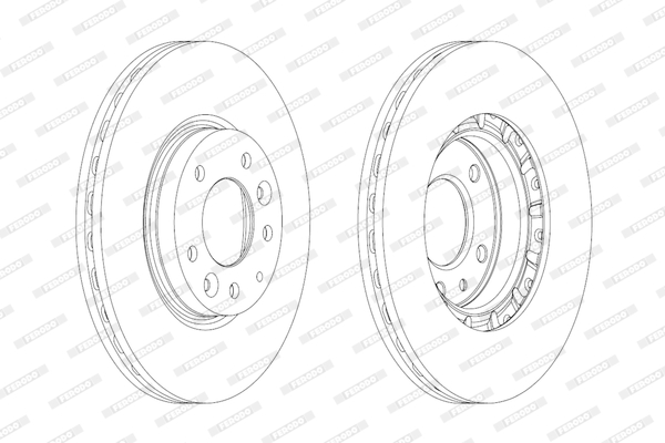 FERODO DDF1739C Discofreno