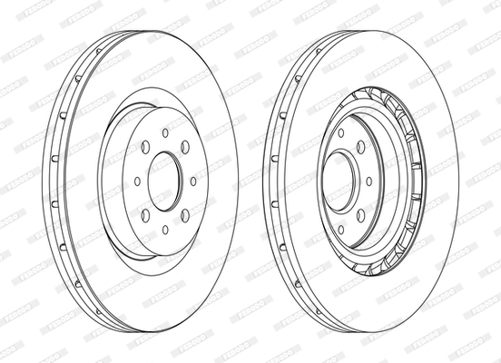 FERODO DDF1742C Discofreno