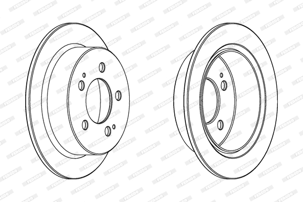 FERODO DDF1753C Discofreno