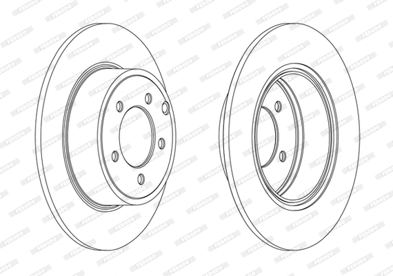 FERODO DDF1763C Discofreno