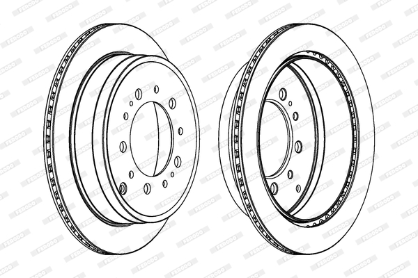 FERODO DDF1799C-1 Discofreno