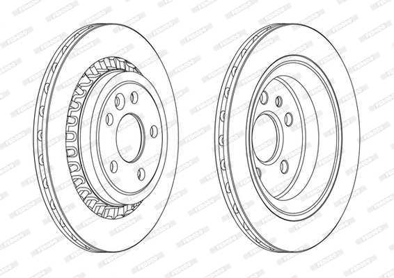 FERODO DDF1802C Discofreno