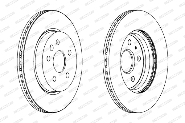 FERODO DDF1805C Discofreno