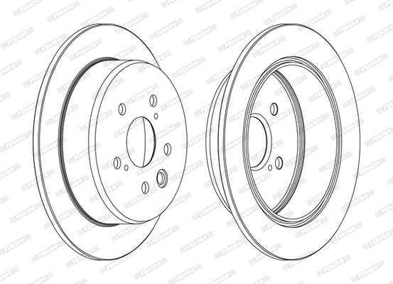 FERODO DDF1815C Discofreno