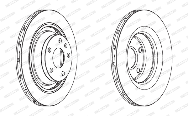 FERODO DDF1849C Discofreno