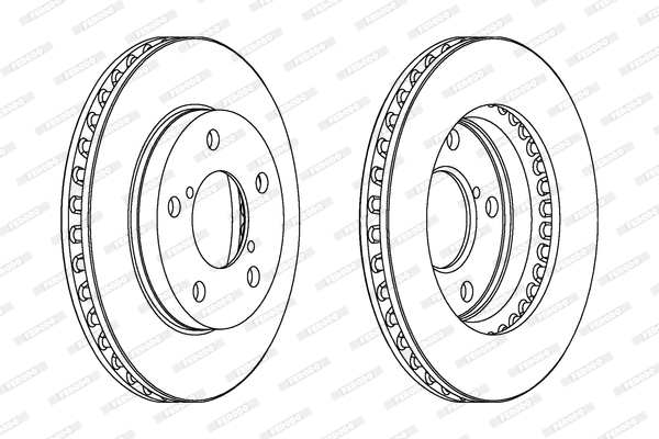 FERODO DDF1859 Discofreno
