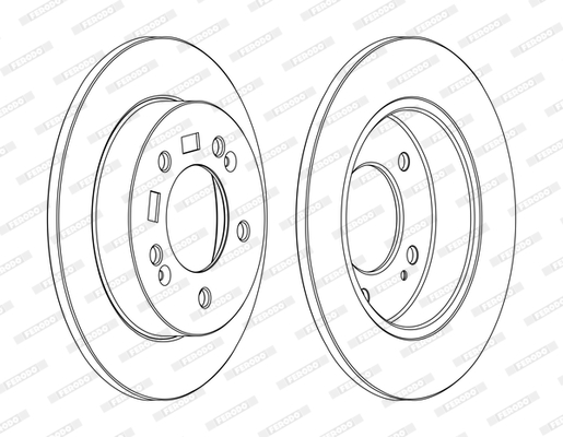 FERODO DDF1874C Discofreno