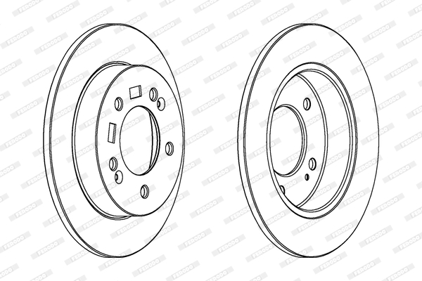 FERODO DDF1874 Discofreno