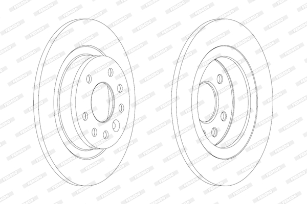 FERODO DDF1877C Discofreno