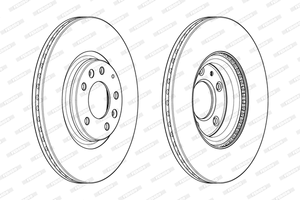 FERODO DDF1880C Discofreno