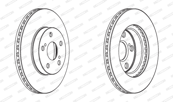 FERODO DDF1886C Discofreno