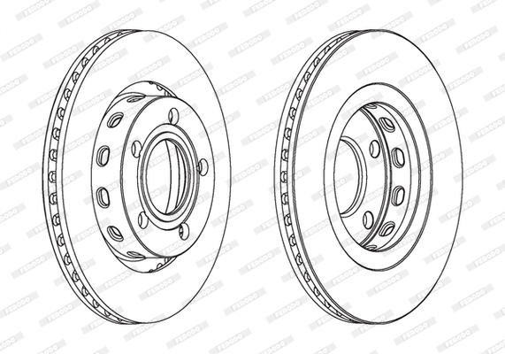 FERODO DDF1896C Discofreno