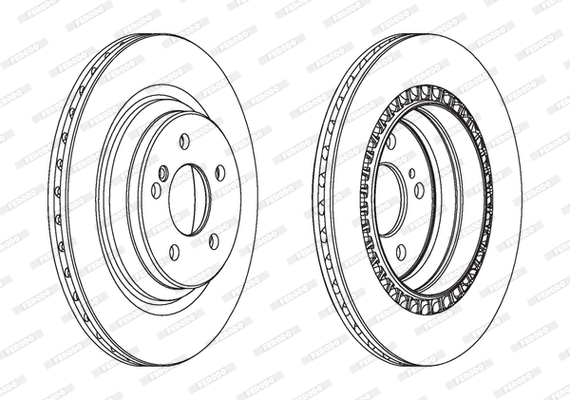 FERODO DDF1906C Discofreno