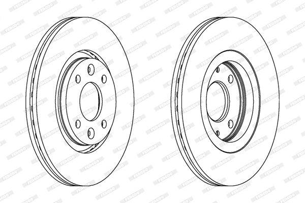 FERODO DDF199 Discofreno