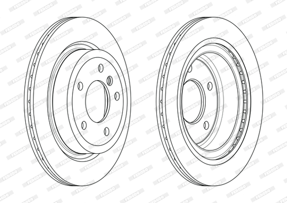 FERODO DDF2034C Discofreno