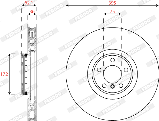 FERODO DDF2041LVC-1 PREMIER...