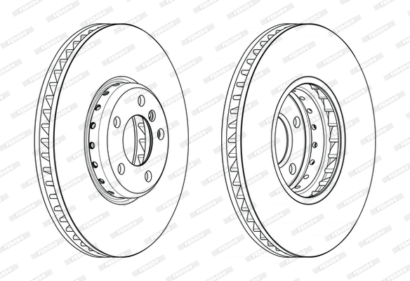 FERODO DDF2043LVC-1 Discofreno