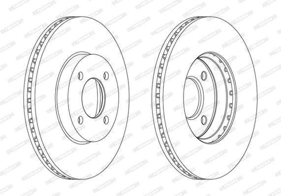 FERODO DDF2068C Discofreno