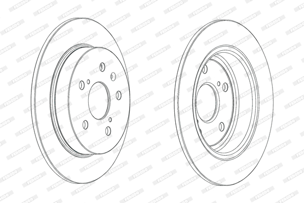 FERODO DDF2075C Discofreno