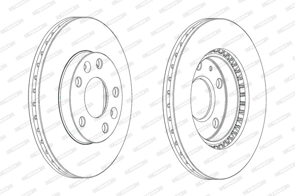 FERODO DDF2078C Discofreno