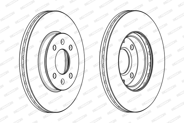 FERODO DDF2089C Discofreno