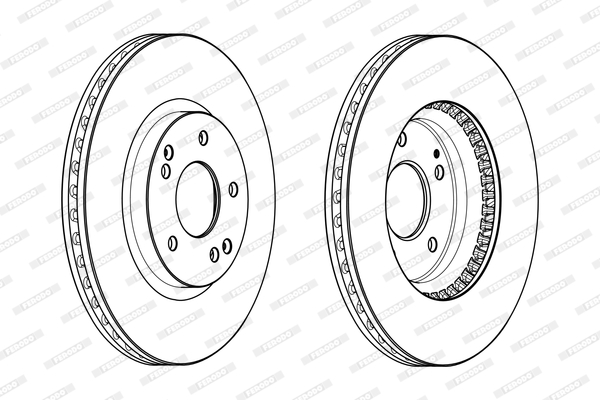 FERODO DDF2091C Discofreno