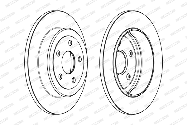 FERODO DDF2096C Discofreno