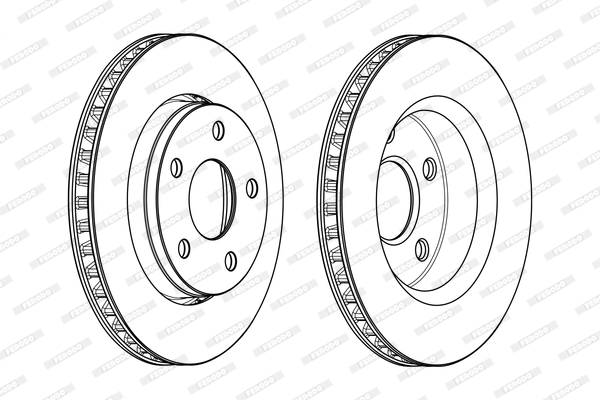 FERODO DDF2098C Discofreno