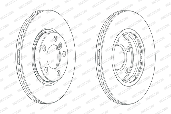 FERODO DDF2125C Discofreno