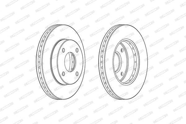 FERODO DDF2134C Discofreno