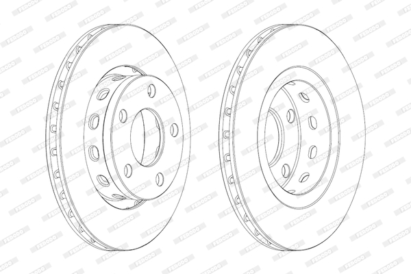 FERODO DDF2151C Discofreno