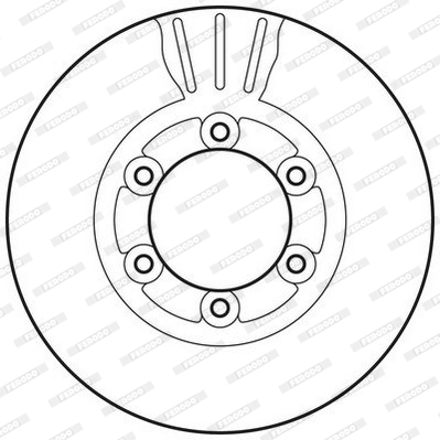 FERODO DDF2161C Discofreno