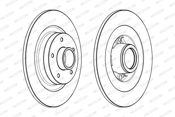 FERODO DDF2185-1 Discofreno