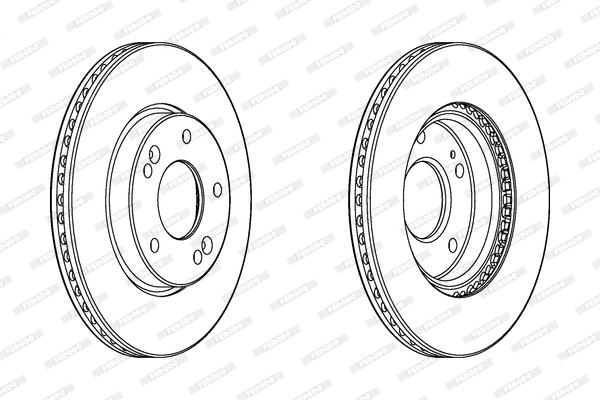 FERODO DDF2187C Discofreno