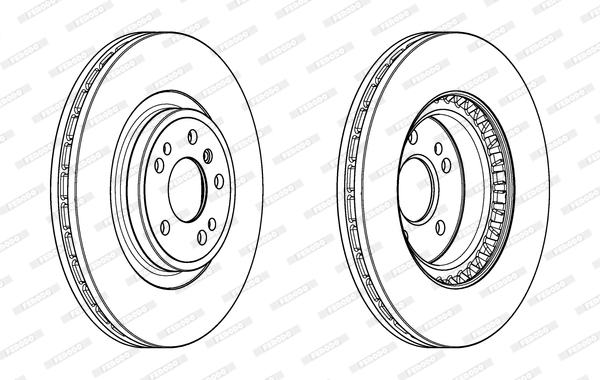 FERODO DDF2203C-1 Discofreno