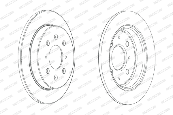 FERODO DDF2244C Discofreno