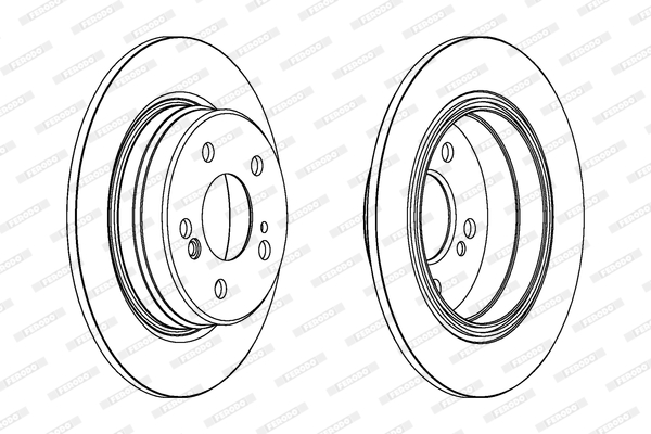 FERODO DDF224C Discofreno