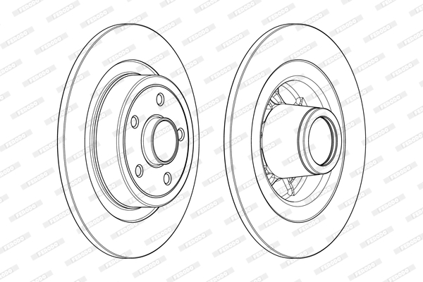 FERODO DDF2264-1 Discofreno