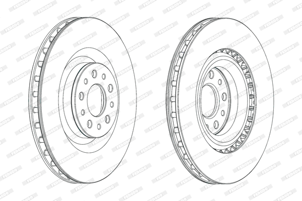 FERODO DDF2289C Discofreno