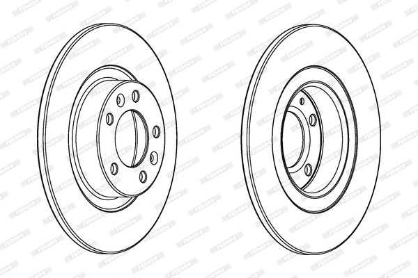 FERODO DDF2297C Discofreno