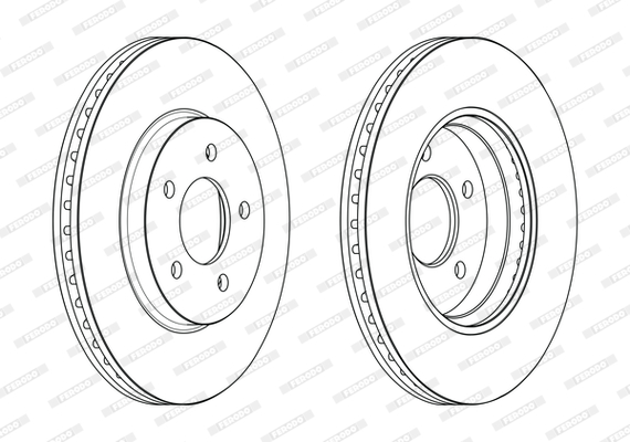 FERODO DDF2357C Discofreno